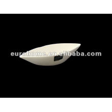 Table de porcelaine en porcelaine en céramique cuisinières en laiton à épices avec forme de bateau -eurohome AL 057